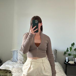 TNA Brown Copley Longsleeve (M)